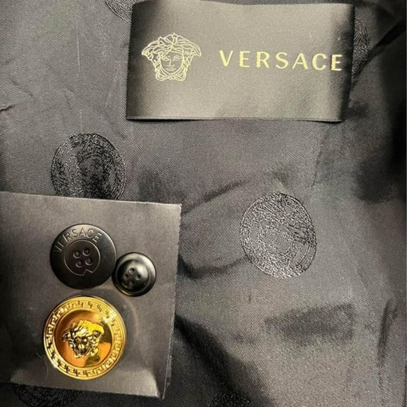 Versace Lambskin Leather Jacket EUR 44 - Picture 6 of 7
